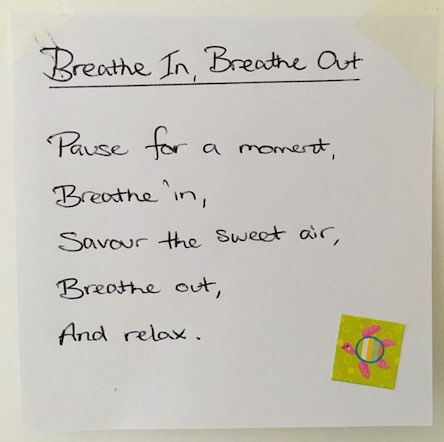 Quick Fix Series: Take a Break - Write to Relax